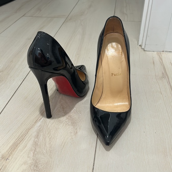 Christian Louboutin Pigalle black size 8 - Picture 1 of 5